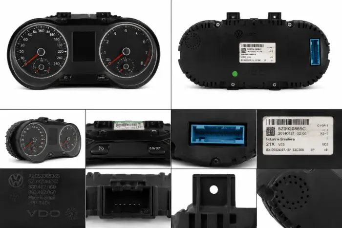 Painel Instrumentos Volkswagen Fox 2010 A 2014 Original VDO 5Z0920865C