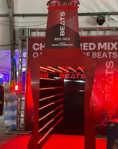 Gabine de led para  fotos (túnel) 