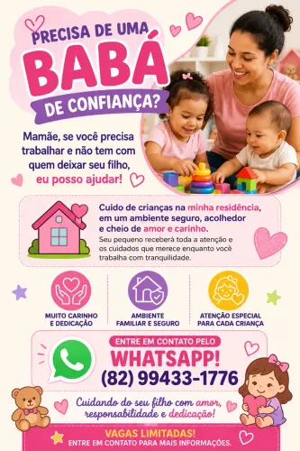 Precisando de uma babá ?
