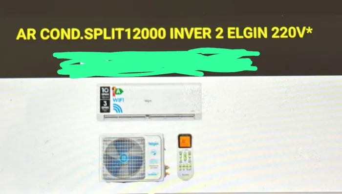 Ar condicionado da Elgin 220v