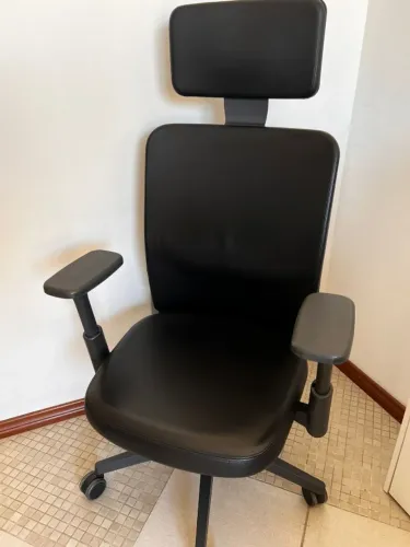 Cadeira Flexform Tecton Unique All Black