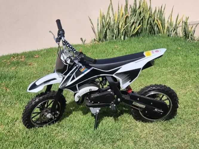 Mini moto cross 49cc em 6x no cartão