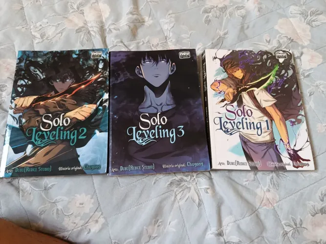 Solo leveling vol.1,2 e 3