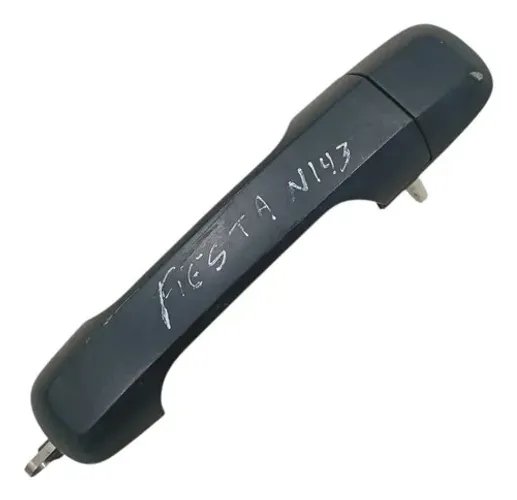 Macaneta Externa Traseira Direita Ford Fiesta 2003 2004 14 Preto Traseira