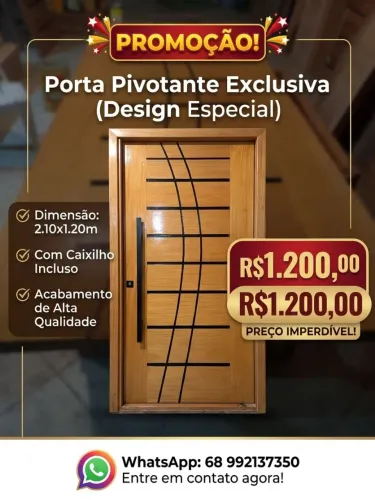 Porta pivotante 1200