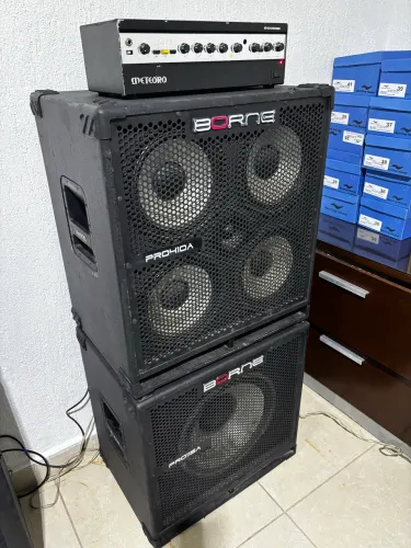 Kit para Baixo (Caixas BORNE + Cabeçote METEORO)