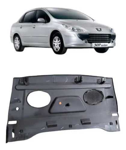 Tampão Bagagito Peugeot 307 Sedan 2007 Preto