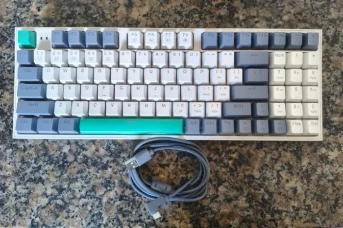 Machenike k500 teclado mecânico com fio teclado para jogos K500-B94 quente swappable 94 te