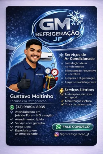 Instalação de Ar-Condicionado e Eletricista em juiz de fora.