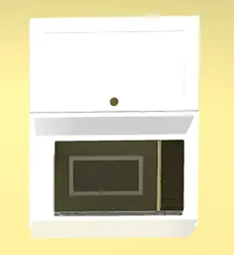 Conjunto Nicho para Microondas ou Forno Elétrico + Armário Basculante