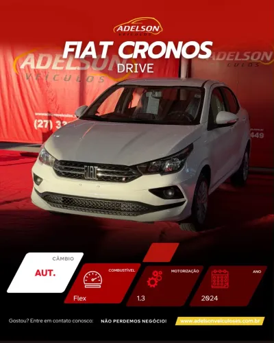 Fiat Cronos Drive 1.3 8V Flex Aut. 2024