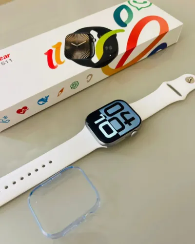 Smartwatch S11 Microwear Bluetooth Chamadas Whatsapp 47mm