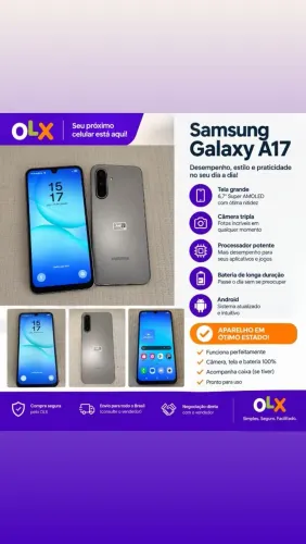 Samsung A17 - Novo