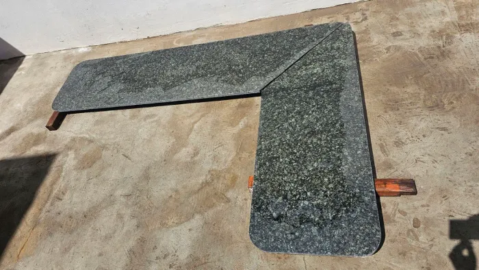 Bancada de mármore 2,20m x 1,50m