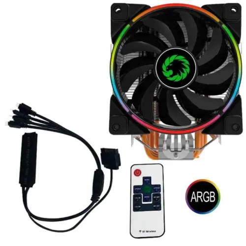 Kit Cooler Gamemax Argb Gamma 500 + Pasta Termica + CR - Novo !