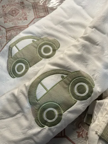 Kit berço menino carrinho 
