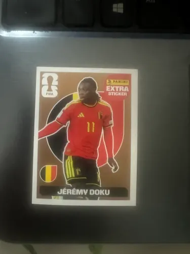 Figurinha Legend bronze Jeremy Doku original copa 2026