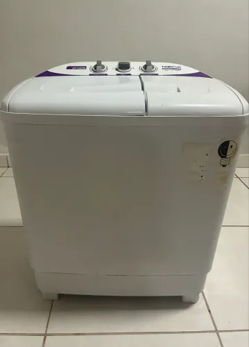 Máquina de lavar Twin Tub Praxis 2 em 1