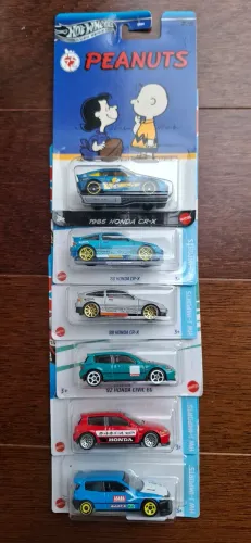 Hot wheels Honda Civic EG e CR-X