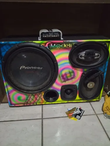 Vendo Som Automotivo Grave Prooner com módulo