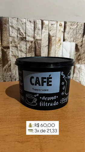 Tupperware Pote de Café 1.7L