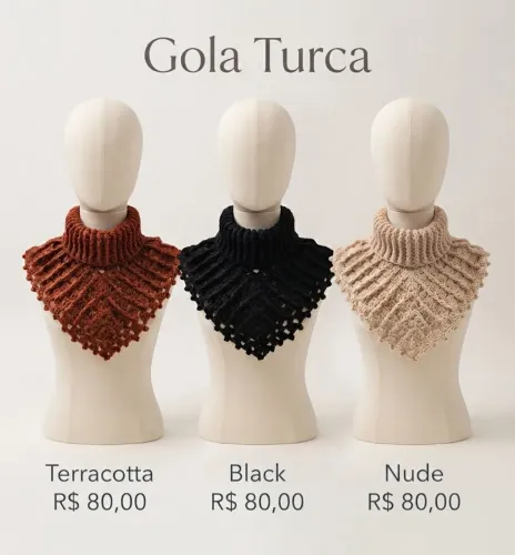 Trabalhos em crochê