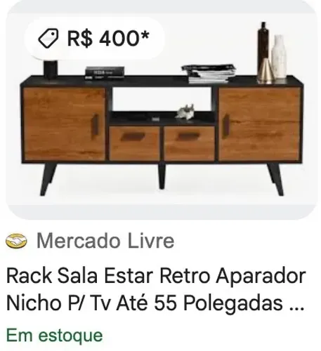 Rack semi novo
