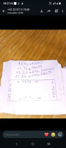 Vendo lote no entroncamento de torreões