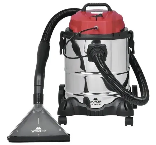 VENDO ASPIRADOR EXTRATORA COMPLETA COM TODAS AS PEÇAS WORKER 25L 1400W INOX