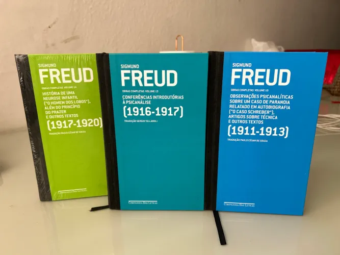 Coleção Freud - Obras completas (3 volumes) | Companhia das Letras | Capa dura