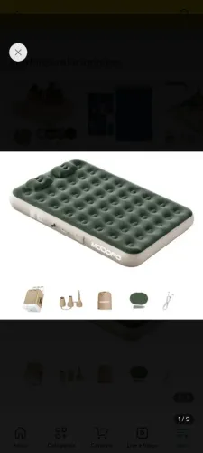 Vendo colchão de casal inflável