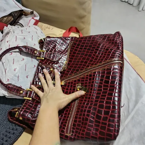Bolsa Anandra de Couro