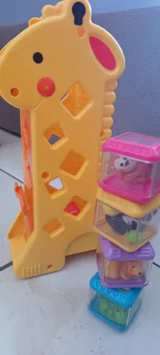 Girafa divertida fisher price - com som