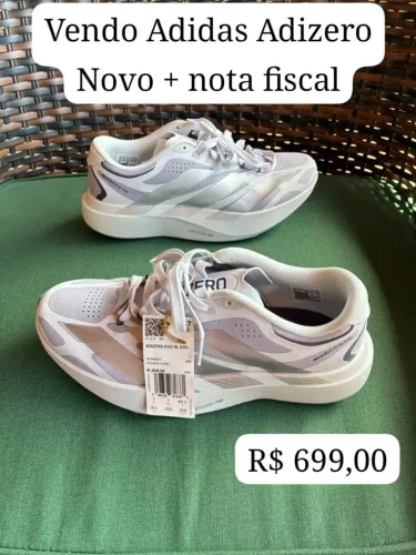 Adidas Adizero Evo SL Exo - Novo + nota fiscal 