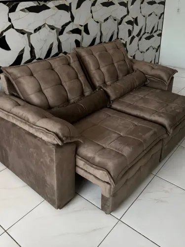 Sofa Retratil Reclináveis 3 lugares ENTREGA GRÁTIS
