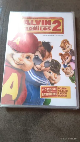 DVD Alvin e os esquilos 2 novo lacrado