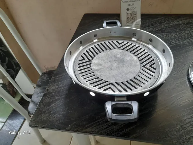 Churrasqueira doméstica a gás