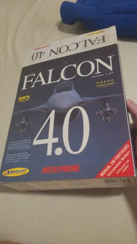 Microprose Falcon 4.0 versão Brasoft completo, CD LACRADO