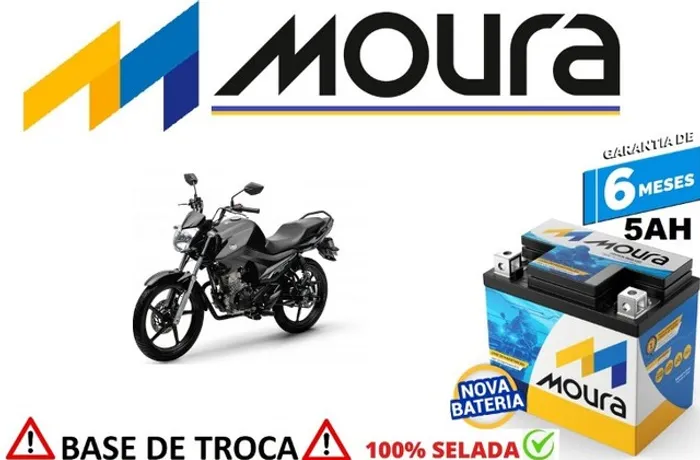 Bateria Automotiva  Moura Factor  - 5 Ah MA5-D
