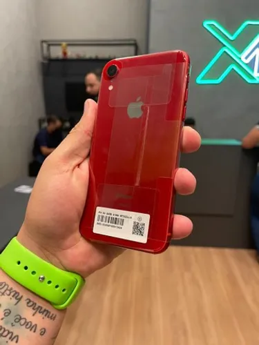 iPhone XR red sem marcas de uso / bateria 100% / parcelo 