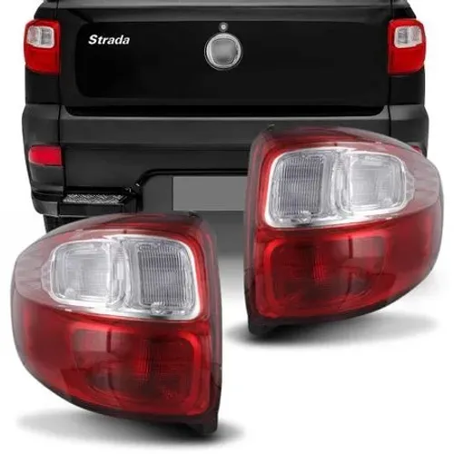Lanterna Fiat Strada 2014 à 2020 - Cd Ce Cs - Bicolor LD LE