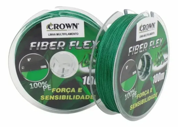 Linha Multifilamento Fiberflex 4X / 100m - Crown / Promoção!!!!!!