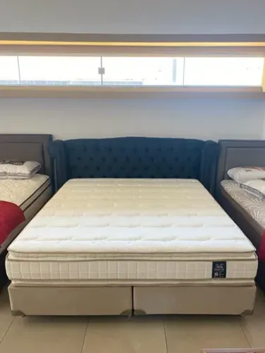 Cama Box Queen Size Dakota - Molas Ensacadas