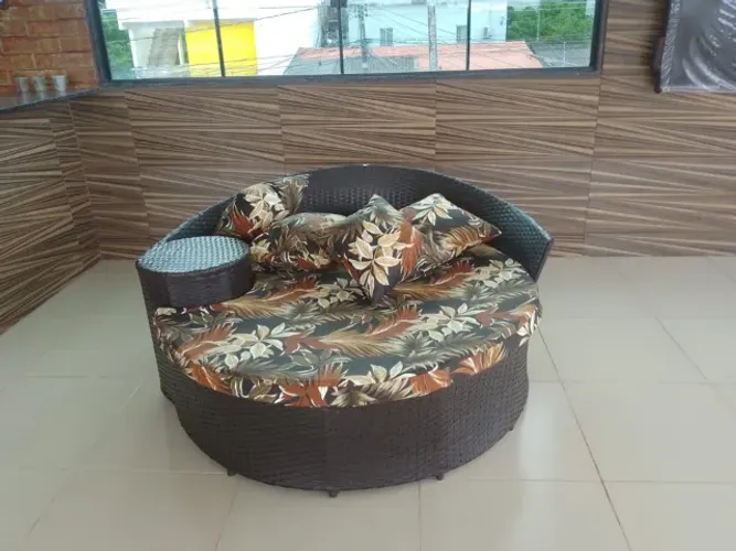 Sofá Orbital: Relaxamento e Estilo para sua Área Externa - 12x sem juros