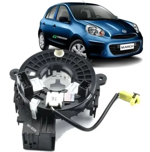 Cinta do airbag nissan versa march 2012 á 2015 c controle de som