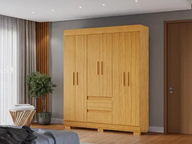 Guarda Roupa ACP Maya 6Pts - Black Friday