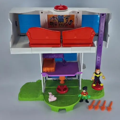 Torre Teen Titans Imaginext Fisher-Price (Usado)