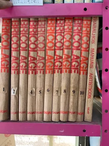 Enciclopédia salvar bricolage 11 volumes Marcineiro Madeira como fazer