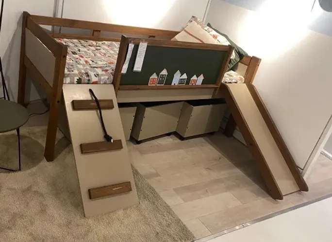 Cama Guaratuja C/escorregador Tok&Stok 