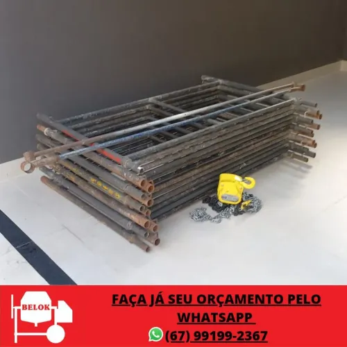 Andaimes para obra,  pintura e ar condicionado. 